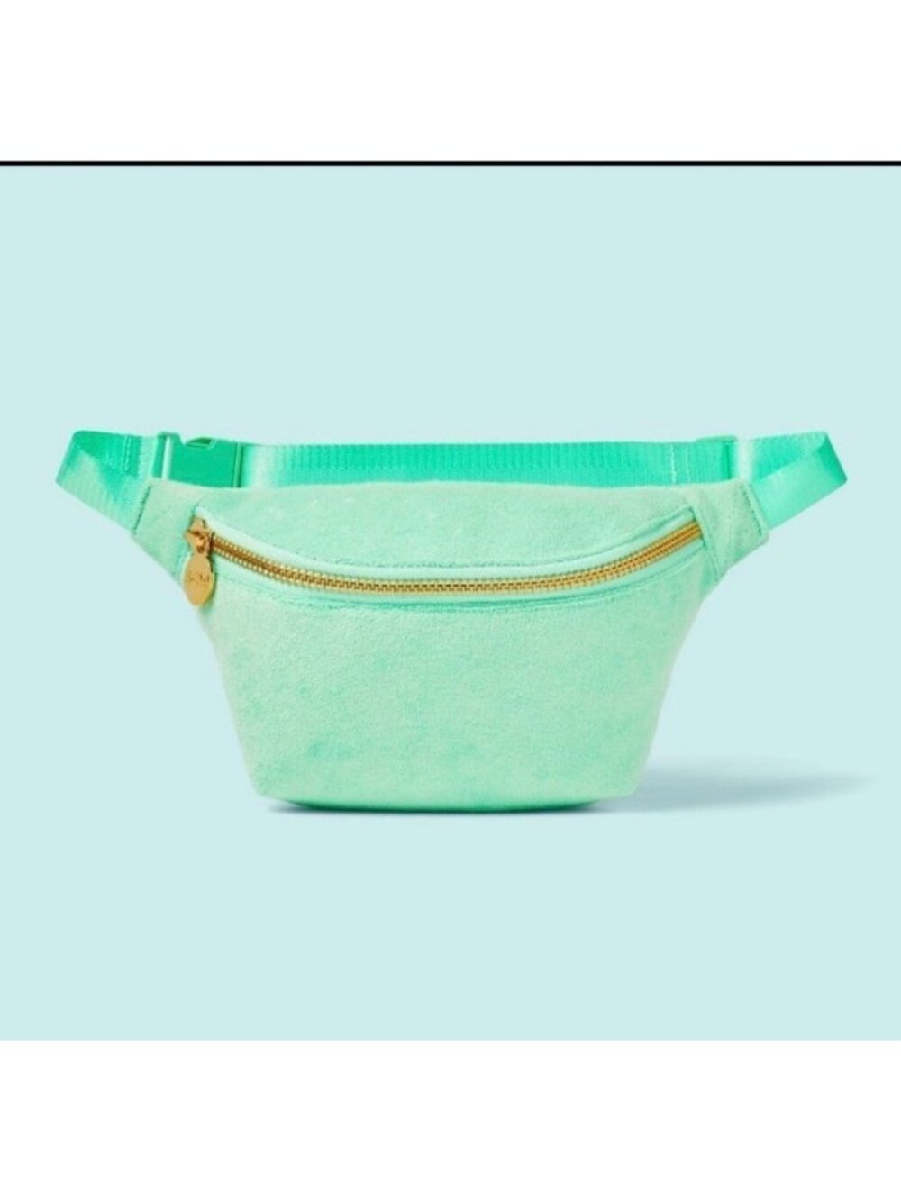 STONEY CLOVER LANE x Target Green Terry Fanny Waist Pack Bag NEW NWT